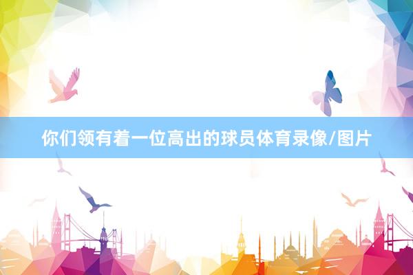 你们领有着一位高出的球员体育录像/图片