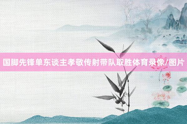 国脚先锋单东谈主孝敬传射带队取胜体育录像/图片
