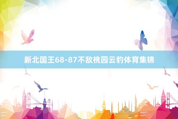 新北国王68-87不敌桃园云豹体育集锦